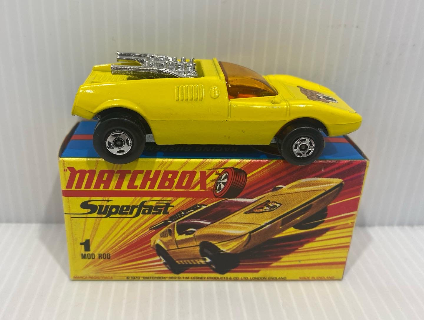 Mod Rod - Matchbox MB01/RN01 1971-1975. With original box – Iapello ...