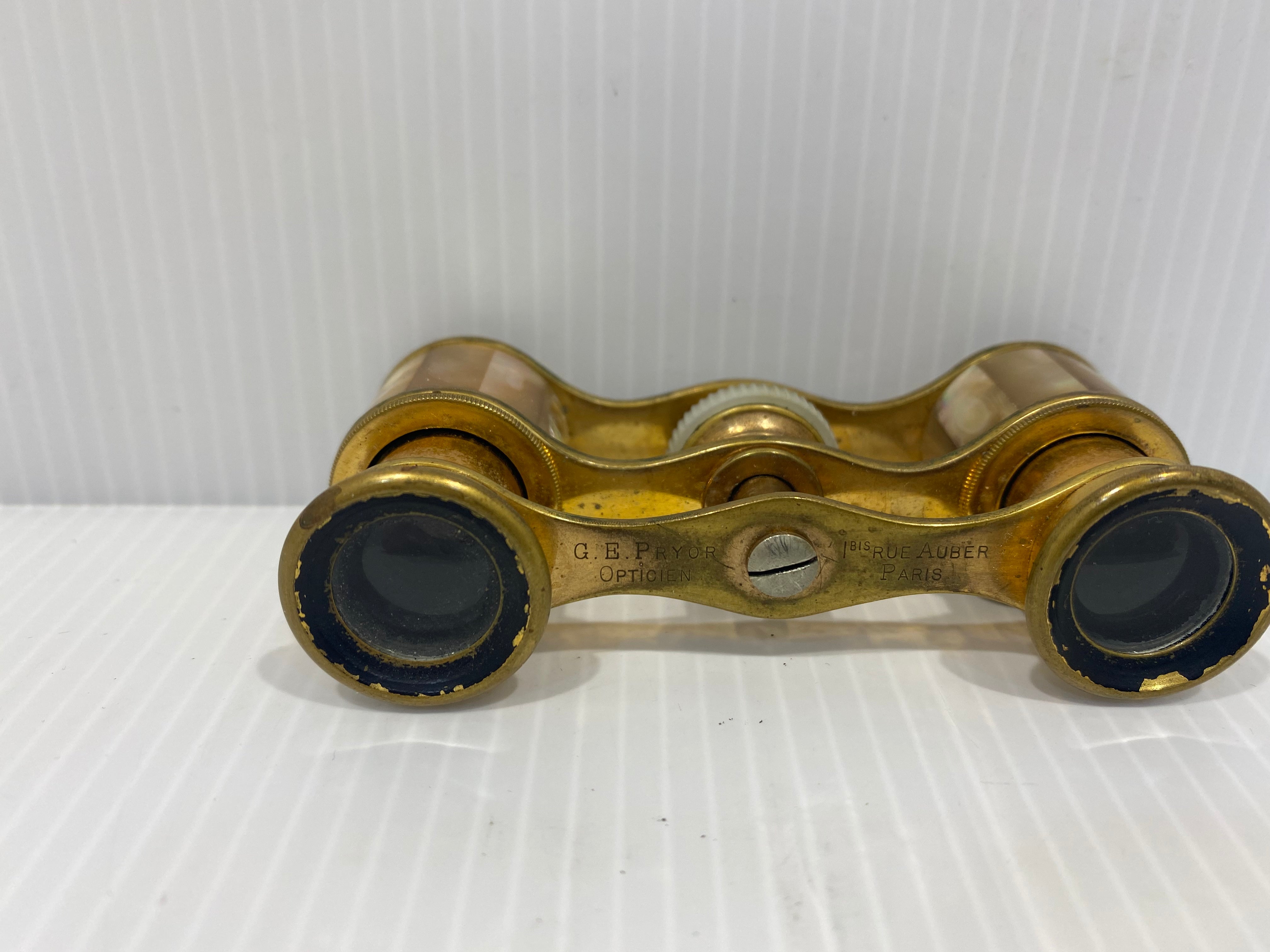 Antique late 1800's to early 1900's. G.E. Pryor Paris Opera glasses